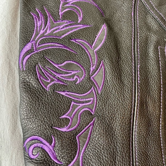 NWOT Milwaukee Leather Ladies' Biker Moto Chaps Size 3XL - Picture 6 of 8